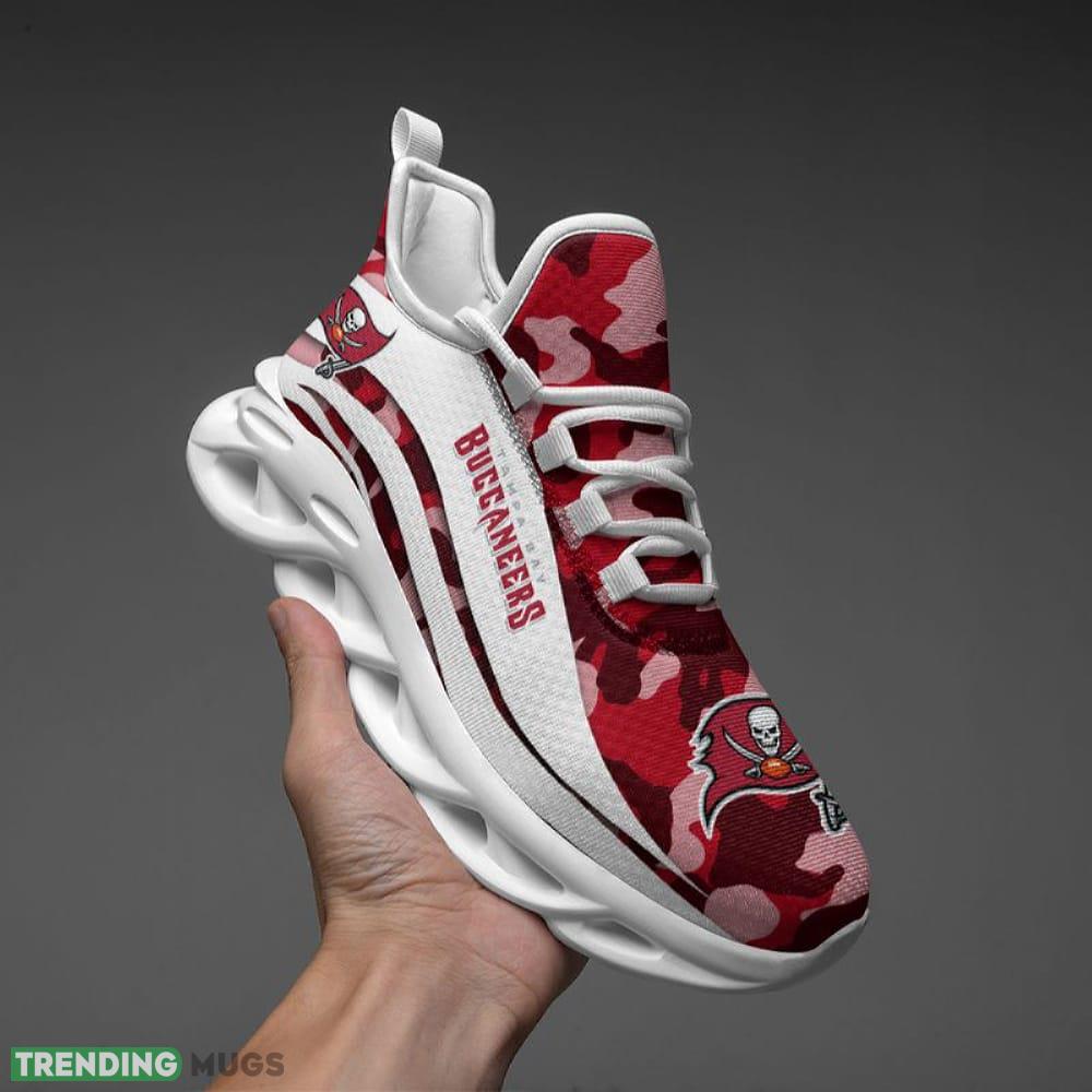 Tampa Bay Buccaneers Camo Pattern Max Soul Shoes Culture Running Sports Sneakers Max Soul Tampa Bay Buccaneers Camo Pattern Max Soul Shoes Culture Running Sports Sneakers Max Soul