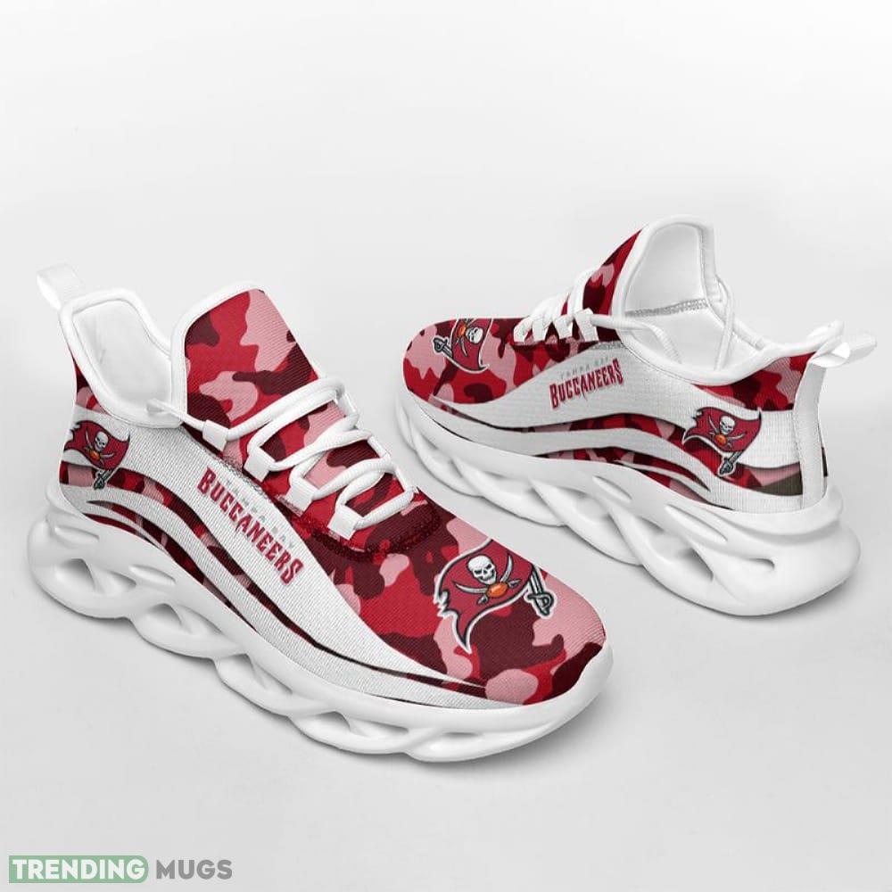Tampa Bay Buccaneers Camo Pattern Max Soul Shoes Culture Running Sports Sneakers Max Soul Tampa Bay Buccaneers Camo Pattern Max Soul Shoes Culture Running Sports Sneakers Max Soul