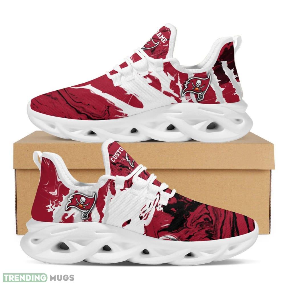 Tampa Bay Buccaneers Logo Slick Pattern Custom Name 3D Max Soul Sneaker Shoes - Tampa Bay Buccaneers Logo Slick Pattern Custom Name 3D Max Soul Sneaker Shoes_1 Tampa Bay Buccaneers Logo Slick Pattern Custom Name 3D Max Soul Sneaker Shoes - Tampa Bay Buccaneers Logo Slick Pattern Custom Name 3D Max Soul Sneaker Shoes_1