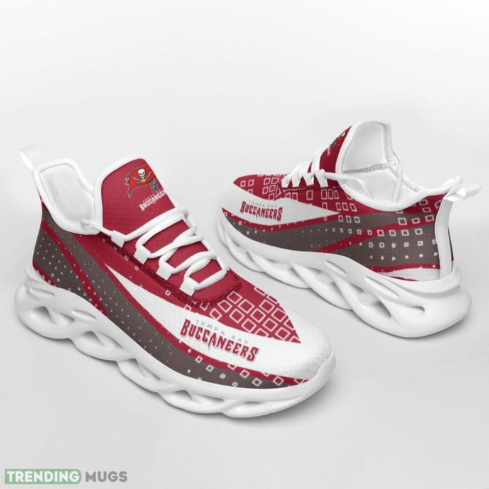 Tampa Bay Buccaneers Wavy Pattern Print Max Soul Shoes Modern Running Sports Sneakers - Tampa Bay Buccaneers Wavy Pattern Print Max Soul Shoes_1 Tampa Bay Buccaneers Wavy Pattern Print Max Soul Shoes Modern Running Sports Sneakers - Tampa Bay Buccaneers Wavy Pattern Print Max Soul Shoes_1