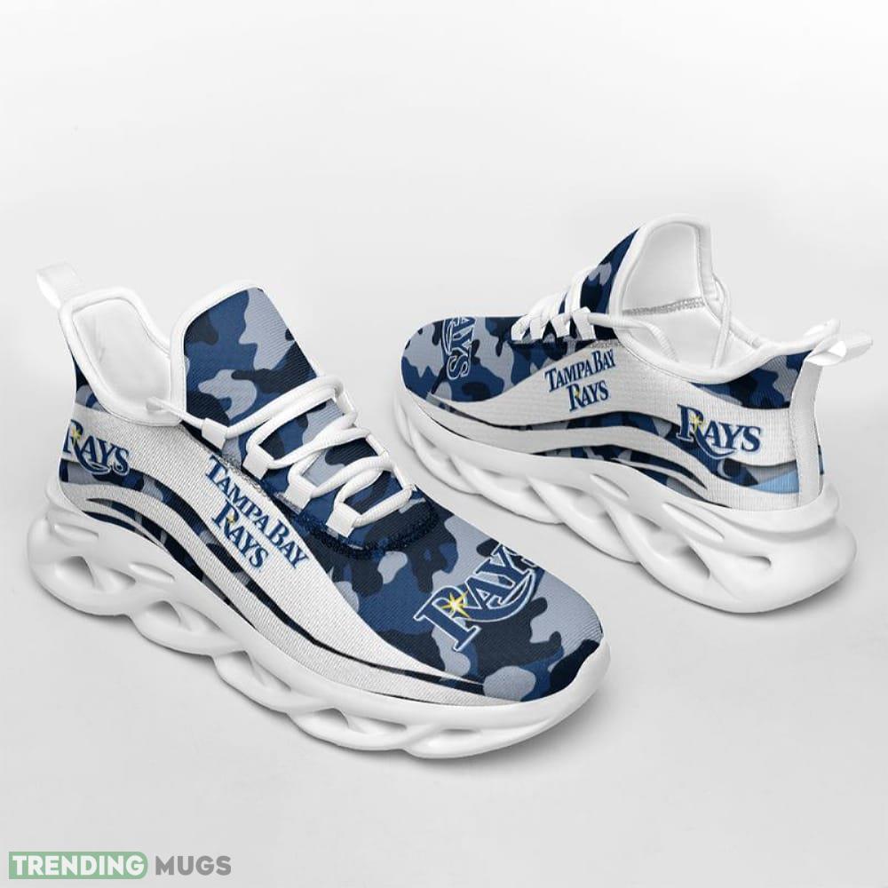 Tampa Bay Rays Camo Pattern Max Soul Shoes Distinctive Running Sports Sneakers Max Soul Tampa Bay Rays Camo Pattern Max Soul Shoes Distinctive Running Sports Sneakers Max Soul