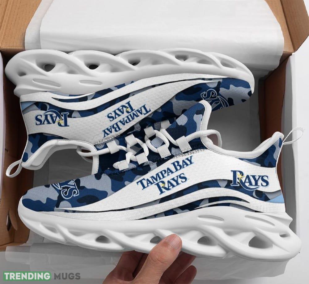Tampa Bay Rays Camo Pattern Max Soul Shoes Distinctive Running Sports Sneakers - Tampa Bay Rays Camo Pattern Max Soul Shoes_1 Tampa Bay Rays Camo Pattern Max Soul Shoes Distinctive Running Sports Sneakers - Tampa Bay Rays Camo Pattern Max Soul Shoes_1