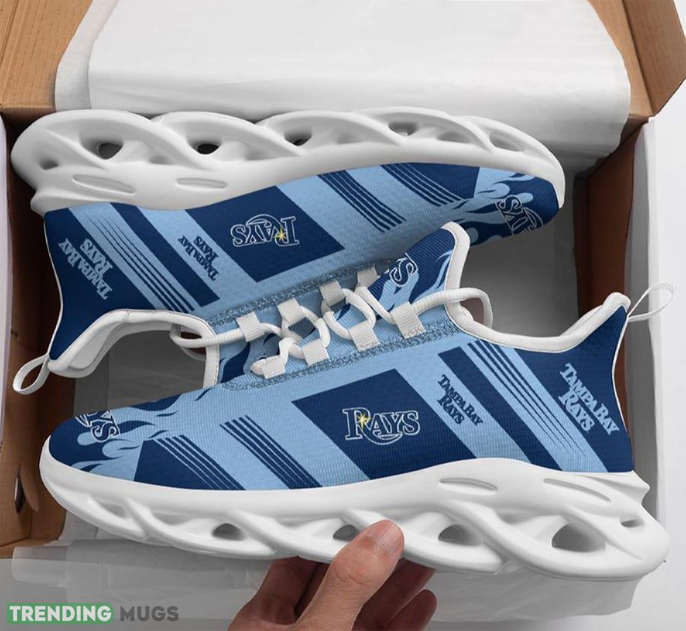 Tampa Bay Rays Stripe and Fire Pattern Max Soul Shoes Iconic Running Sports Sneakers - Tampa Bay Rays Stripe and Fire Pattern Max Soul Shoes_1 Tampa Bay Rays Stripe and Fire Pattern Max Soul Shoes Iconic Running Sports Sneakers - Tampa Bay Rays Stripe and Fire Pattern Max Soul Shoes_1