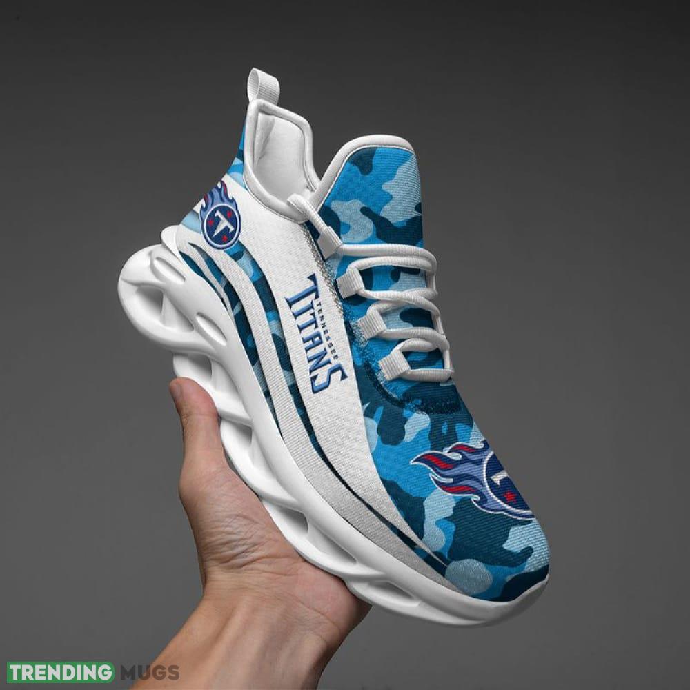 Tennessee Titans Camo Pattern Max Soul Shoes Athleisure Running Sports Sneakers Max Soul Tennessee Titans Camo Pattern Max Soul Shoes Athleisure Running Sports Sneakers Max Soul