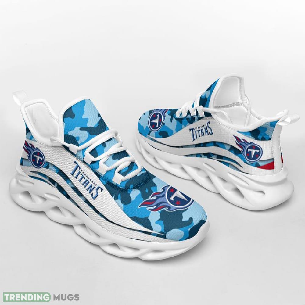 Tennessee Titans Camo Pattern Max Soul Shoes Athleisure Running Sports Sneakers Max Soul Tennessee Titans Camo Pattern Max Soul Shoes Athleisure Running Sports Sneakers Max Soul