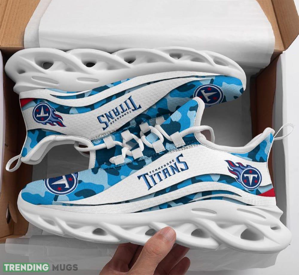 Tennessee Titans Camo Pattern Max Soul Shoes Athleisure Running Sports Sneakers - Tennessee Titans Camo Pattern Max Soul Shoes_1 Tennessee Titans Camo Pattern Max Soul Shoes Athleisure Running Sports Sneakers - Tennessee Titans Camo Pattern Max Soul Shoes_1