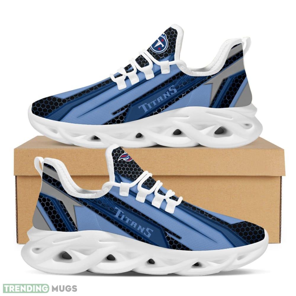 Tennessee Titans Geometric Hexagon Design Trending Max Soul Clunky Sneaker Shoes - Tennessee Titans Geometric Hexagon Design Trending Max Soul Clunky Sneaker Football Team Fans_1 Tennessee Titans Geometric Hexagon Design Trending Max Soul Clunky Sneaker Shoes - Tennessee Titans Geometric Hexagon Design Trending Max Soul Clunky Sneaker Football Team Fans_1