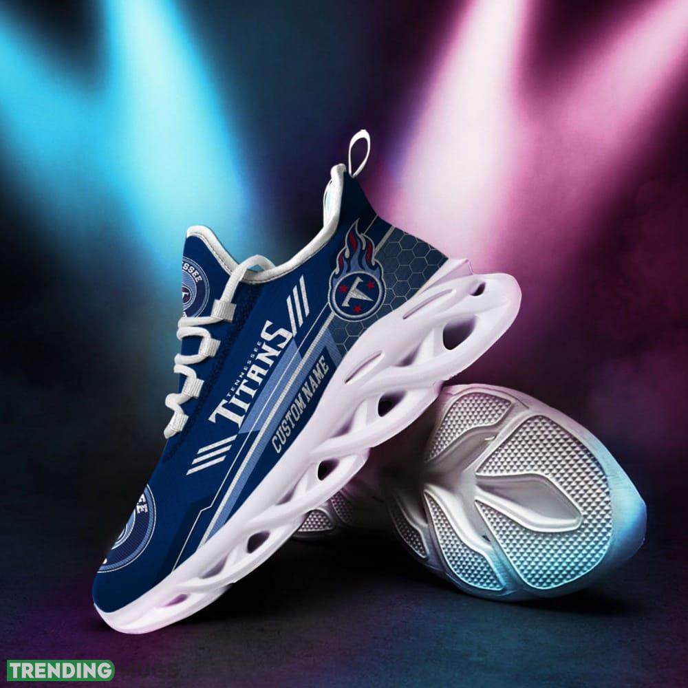 Tennessee Titans Logo Beehive Pattern Custom Name 3D Max Soul Sneaker Shoes - Tennessee Titans Logo Beehive Pattern Custom Name 3D Max Soul Sneaker Shoes_1 Tennessee Titans Logo Beehive Pattern Custom Name 3D Max Soul Sneaker Shoes - Tennessee Titans Logo Beehive Pattern Custom Name 3D Max Soul Sneaker Shoes_1