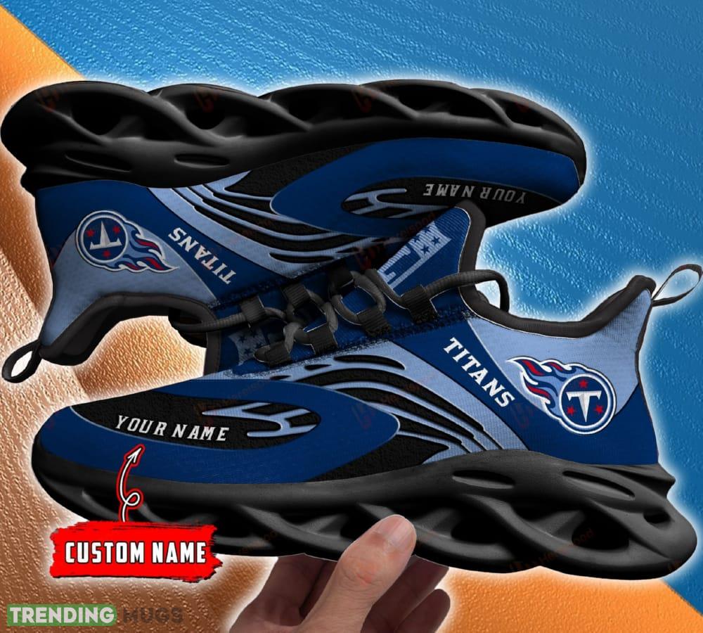 Tennessee Titans Max Soul Shoes Streetwear Gift For Men And Women Chunky Sneakers Custom Name Max Soul Tennessee Titans Max Soul Shoes Streetwear Gift For Men And Women Chunky Sneakers Custom Name Max Soul