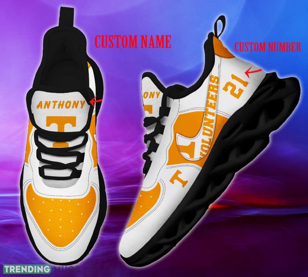 Tennessee Volunteers NFL Clunky Shoes Custom Number And Name Max Soul Sneakers Max Soul Tennessee Volunteers NFL Clunky Shoes Custom Number And Name Max Soul Sneakers Max Soul