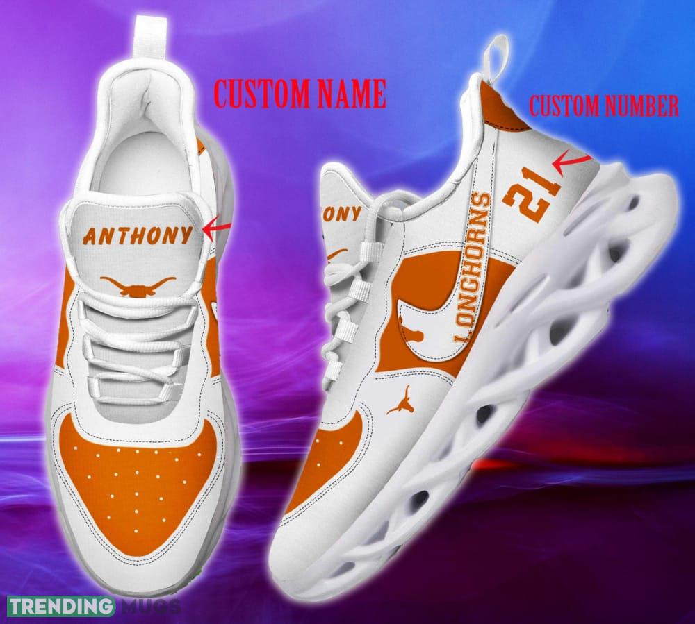 Texas Longhorns NFL Clunky Shoes Custom Number And Name Max Soul Sneakers - Texas Longhorns NFL Clunky Shoes _1 Texas Longhorns NFL Clunky Shoes Custom Number And Name Max Soul Sneakers - Texas Longhorns NFL Clunky Shoes _1