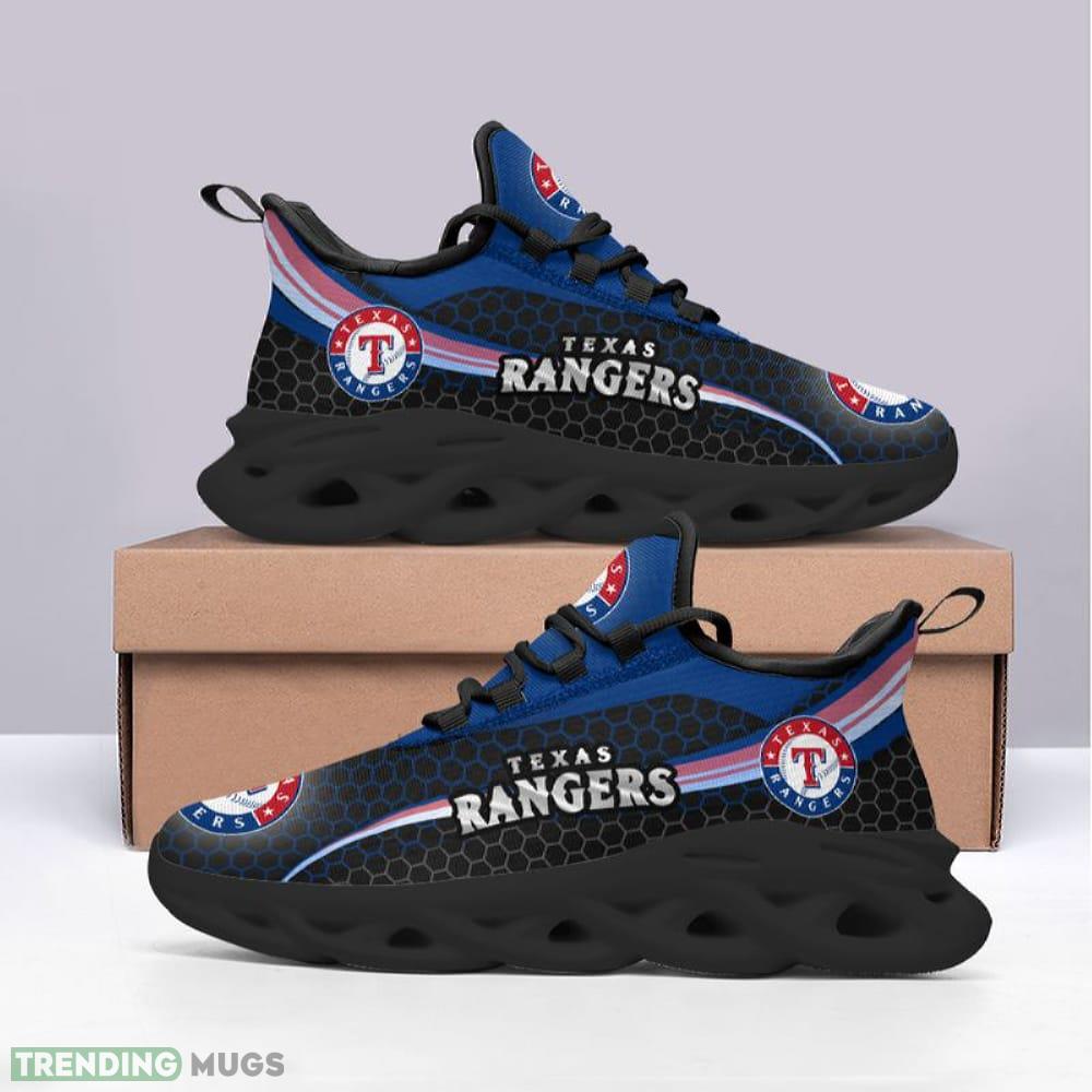 Texas Rangers Honeycomb Pattern Max Soul Shoes Emblematic Running Sports Sneakers Max Soul Texas Rangers Honeycomb Pattern Max Soul Shoes Emblematic Running Sports Sneakers Max Soul