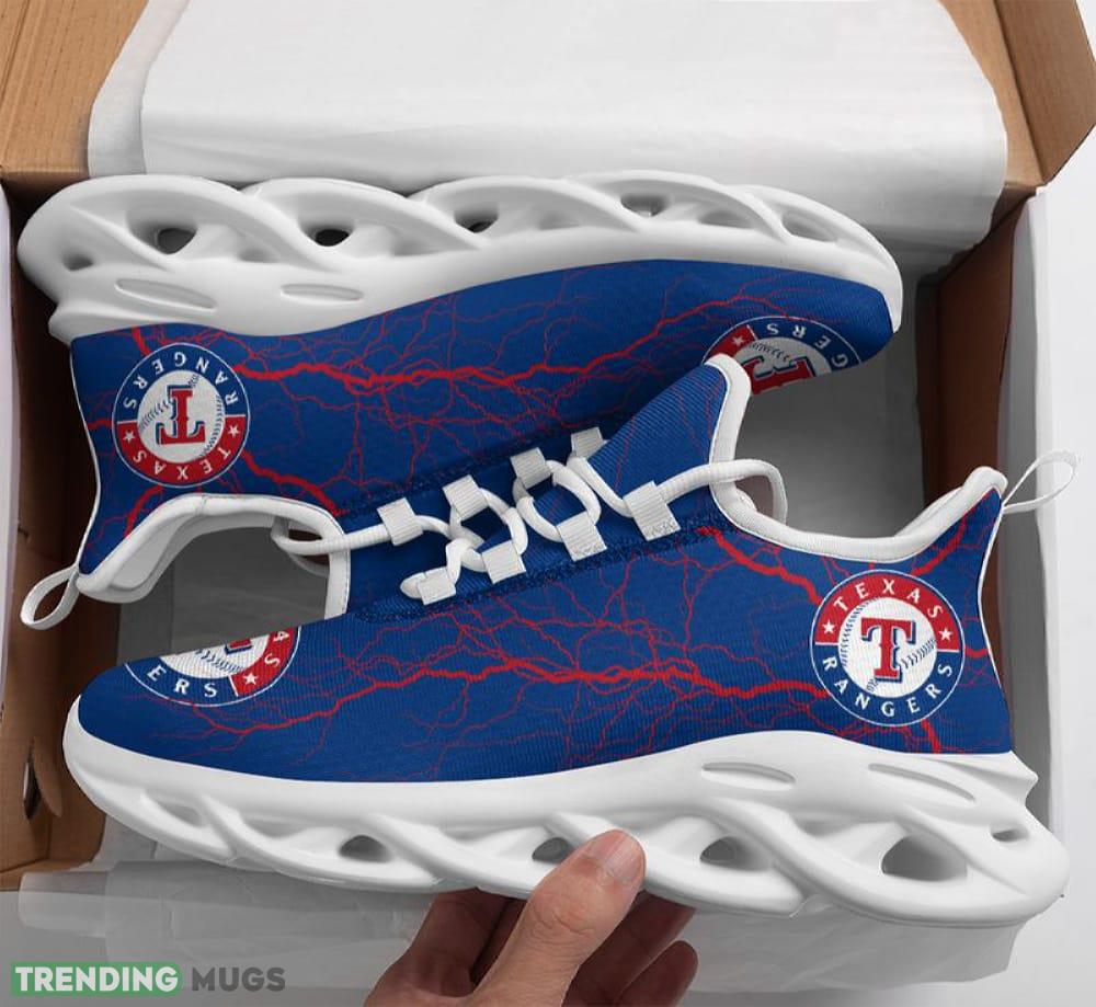 Texas Rangers Lightning Pattern Max Soul Shoes Iconography Running Sports Sneakers - Texas Rangers Lightning Pattern Max Soul Shoes_1 Texas Rangers Lightning Pattern Max Soul Shoes Iconography Running Sports Sneakers - Texas Rangers Lightning Pattern Max Soul Shoes_1