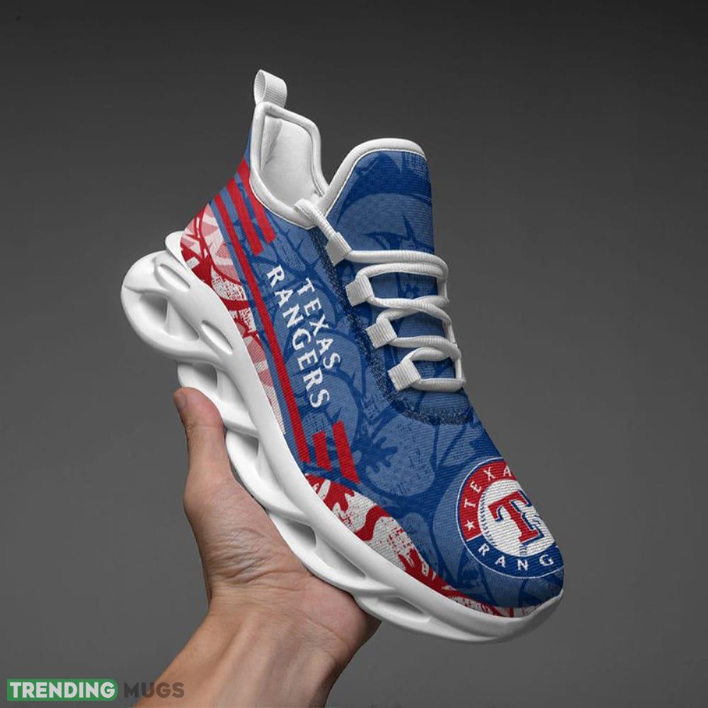 Texas Rangers Tropical Flowers Max Soul Shoes Emblem Running Sports Sneakers Max Soul Texas Rangers Tropical Flowers Max Soul Shoes Emblem Running Sports Sneakers Max Soul