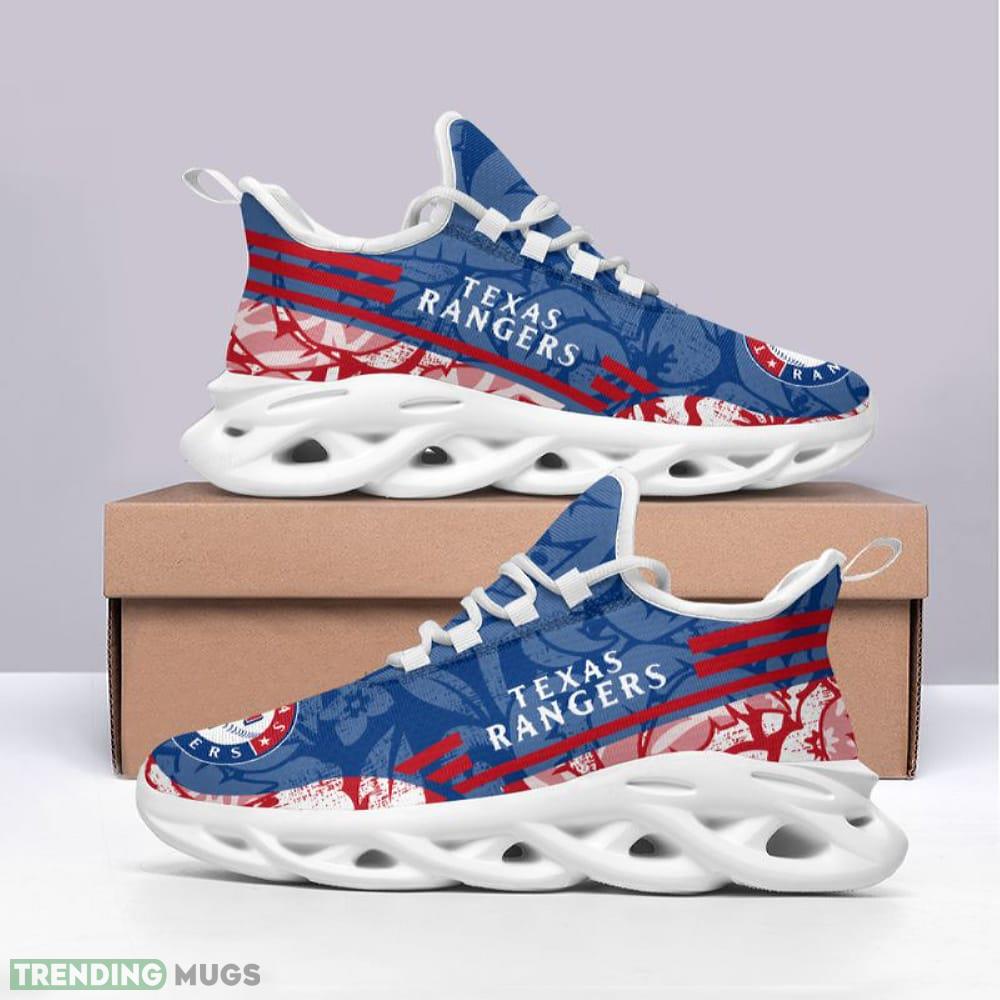 Texas Rangers Tropical Flowers Max Soul Shoes Emblem Running Sports Sneakers Max Soul Texas Rangers Tropical Flowers Max Soul Shoes Emblem Running Sports Sneakers Max Soul