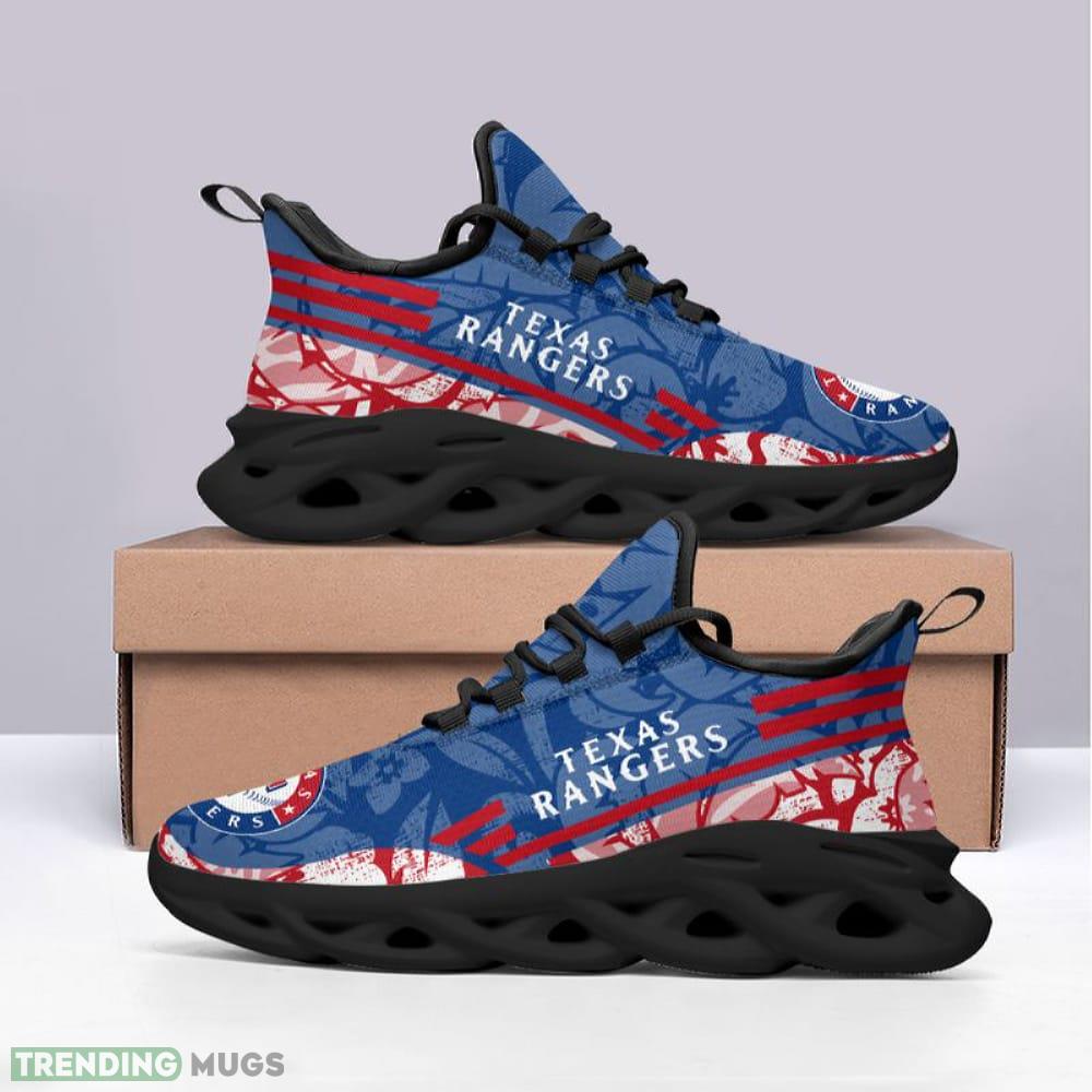 Texas Rangers Tropical Flowers Max Soul Shoes Emblem Running Sports Sneakers Max Soul Texas Rangers Tropical Flowers Max Soul Shoes Emblem Running Sports Sneakers Max Soul