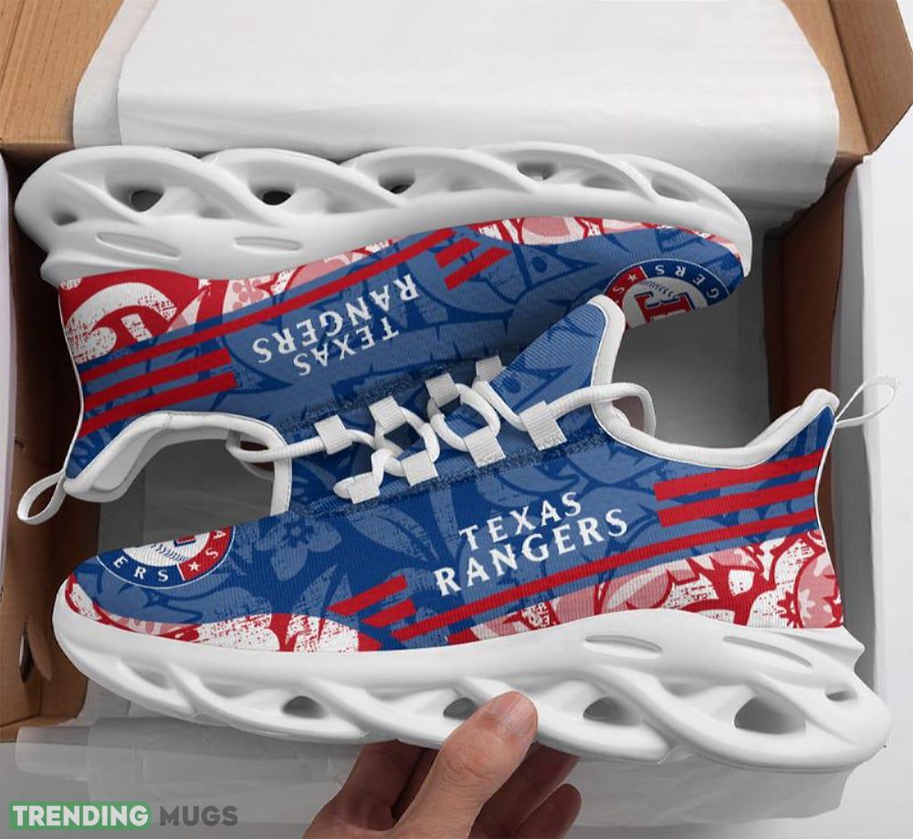 Texas Rangers Tropical Flowers Max Soul Shoes Emblem Running Sports Sneakers - Texas Rangers Tropical Flowers Max Soul Shoes_1 Texas Rangers Tropical Flowers Max Soul Shoes Emblem Running Sports Sneakers - Texas Rangers Tropical Flowers Max Soul Shoes_1