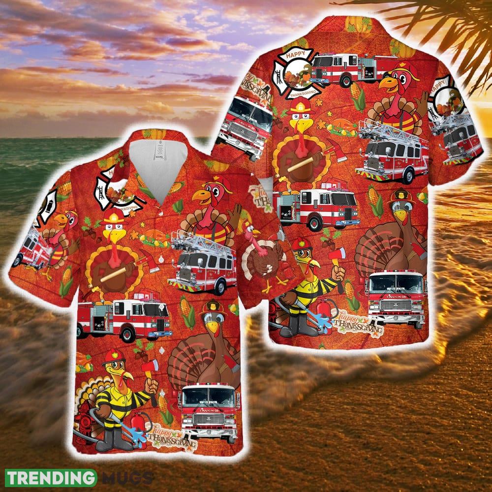 Thanksgiving Firefighter Turkey Hawaiian Shirt For Men And Women Gift Aloha Beach - Thanksgiving Firefighter Turkey Hawaiian Shirt For Men And Women Gift Aloha Beach Thanksgiving Firefighter Turkey Hawaiian Shirt For Men And Women Gift Aloha Beach - Thanksgiving Firefighter Turkey Hawaiian Shirt For Men And Women Gift Aloha Beach