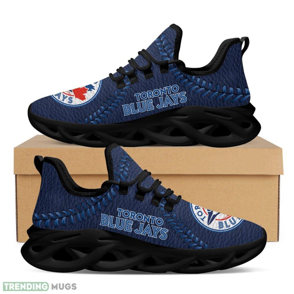 Toronto Blue Jays Baseball Teams Leather Surface Design Trending Max Soul Clunky Sneaker Shoes Max Soul Toronto Blue Jays Baseball Teams Leather Surface Design Trending Max Soul Clunky Sneaker Shoes Max Soul