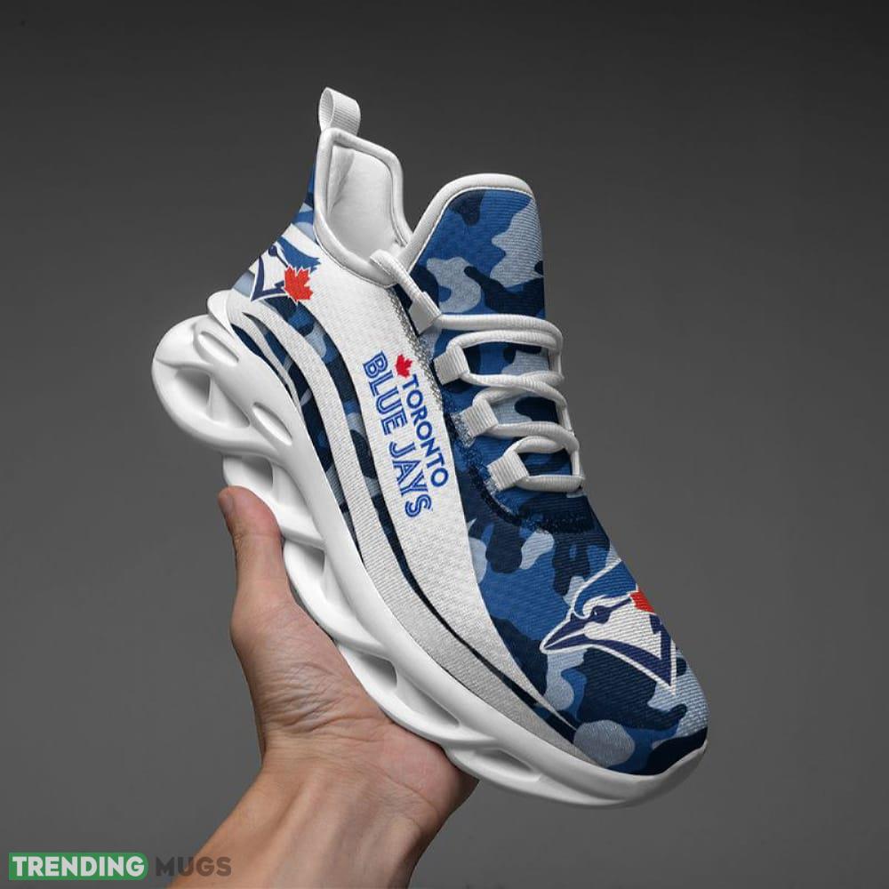 Toronto Blue Jays Camo Pattern Max Soul Shoes Trendsetter Running Sports Sneakers Max Soul Toronto Blue Jays Camo Pattern Max Soul Shoes Trendsetter Running Sports Sneakers Max Soul