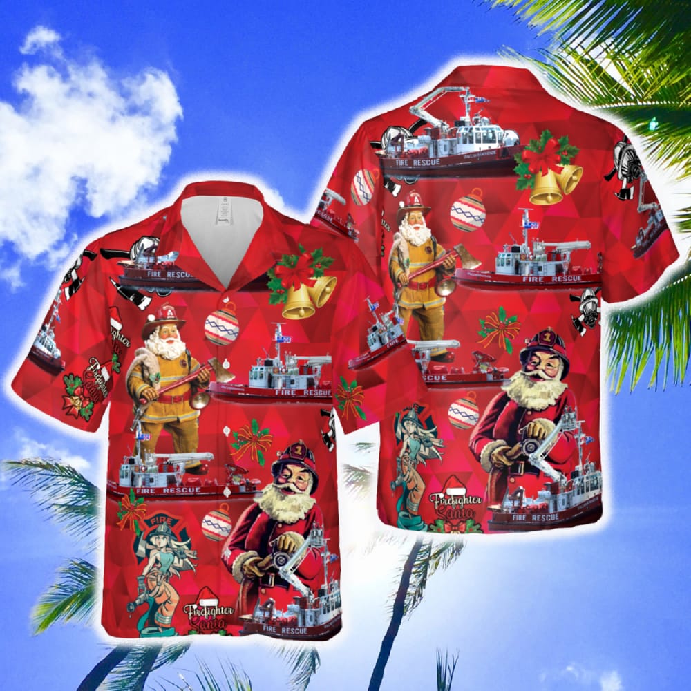 TORONTO FIRE SERVICES (TFS), ONTARIO William Lyon Mackenzie (fireboat) Christmas Hawaiian Shirt For Men And Women Gift Aloha Beach - 070124-095323 TORONTO FIRE SERVICES (TFS), ONTARIO William Lyon Mackenzie (fireboat) Christmas Hawaiian Shirt For Men And Women Gift Aloha Beach - 070124-095323