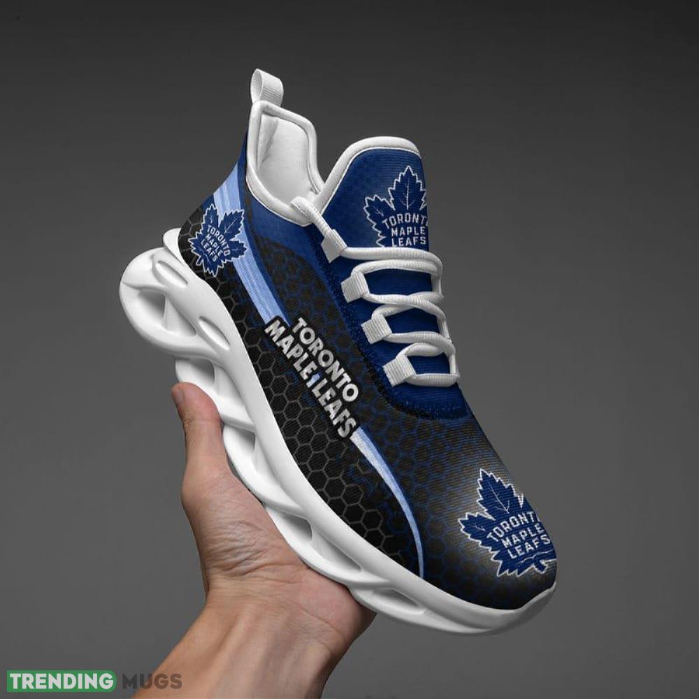Toronto Maple Leafs Honeycomb Pattern Max Soul Shoes Energize Running Sports Sneakers - Toronto Maple Leafs Honeycomb Pattern Max Soul Shoes_1