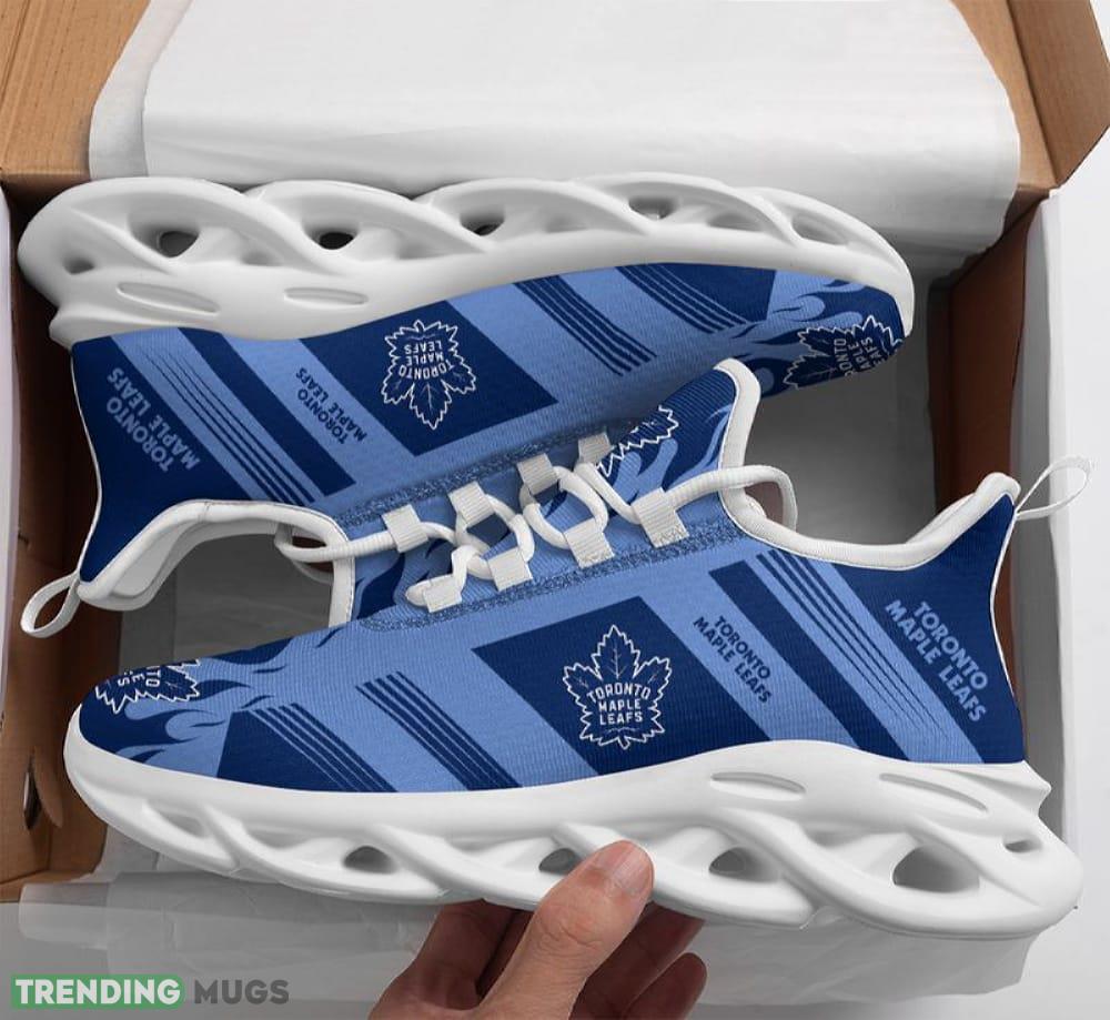 Toronto Maple Leafs Stripe and Fire Pattern Max Soul Shoes Inspiration Running Sports Sneakers - Toronto Maple Leafs Stripe and Fire Pattern Max Soul Shoes_1 Toronto Maple Leafs Stripe and Fire Pattern Max Soul Shoes Inspiration Running Sports Sneakers - Toronto Maple Leafs Stripe and Fire Pattern Max Soul Shoes_1