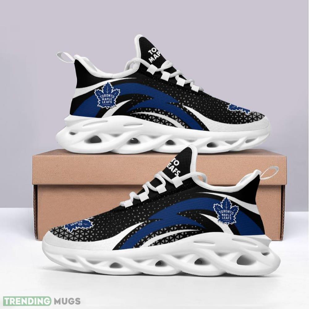 Toronto Maple Leafs Triangle Abstract Pattern Max Soul Shoes Showcase Running Sports Sneakers Max Soul Toronto Maple Leafs Triangle Abstract Pattern Max Soul Shoes Showcase Running Sports Sneakers Max Soul