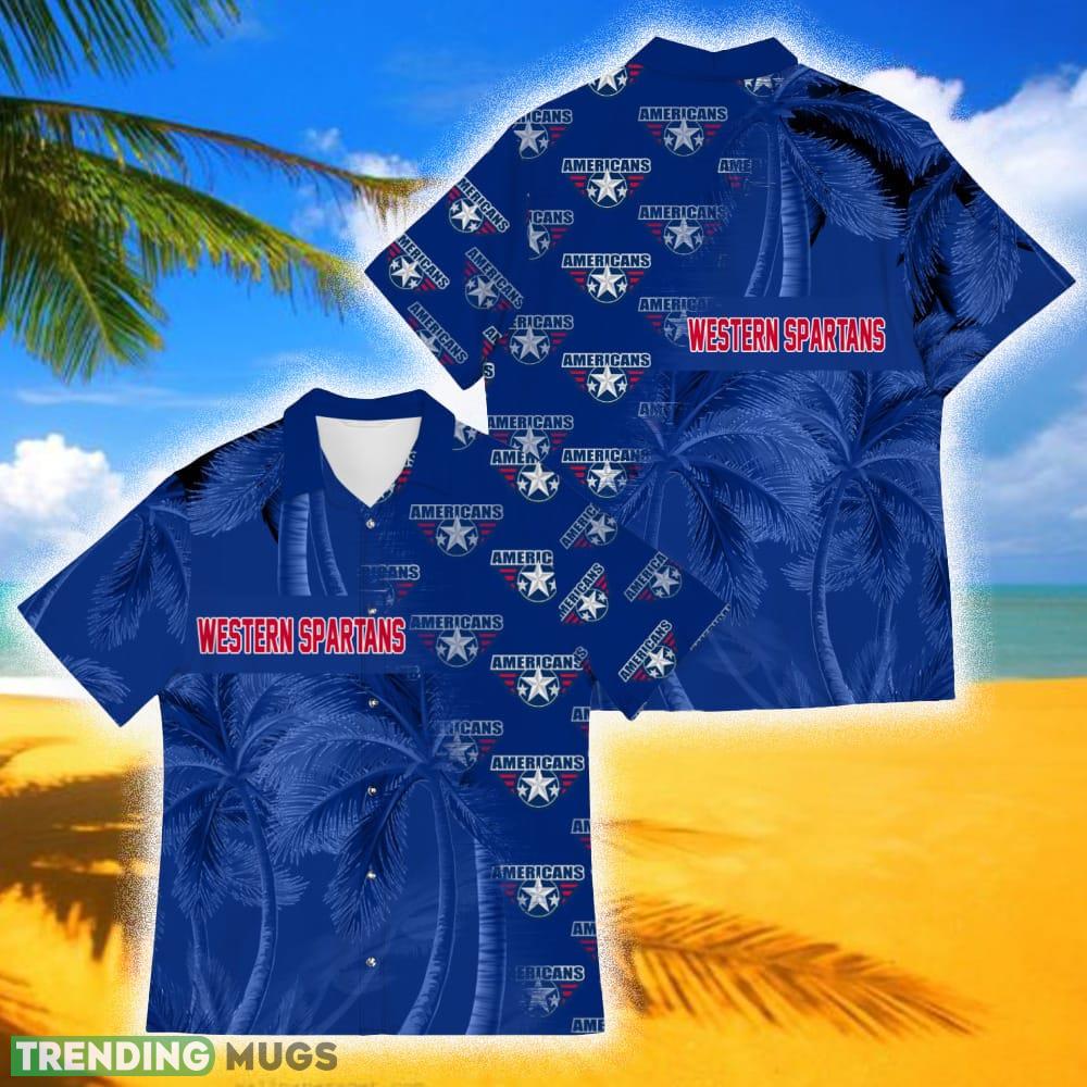 Tri_ _City Americans Coconut Tree Aloha 3D Hawaiian Shirt For Fans Men And Women Gift - Tri_ _City Americans Coconut Tree Aloha 3D Hawaiian Shirt For Fans Men And Women Gift