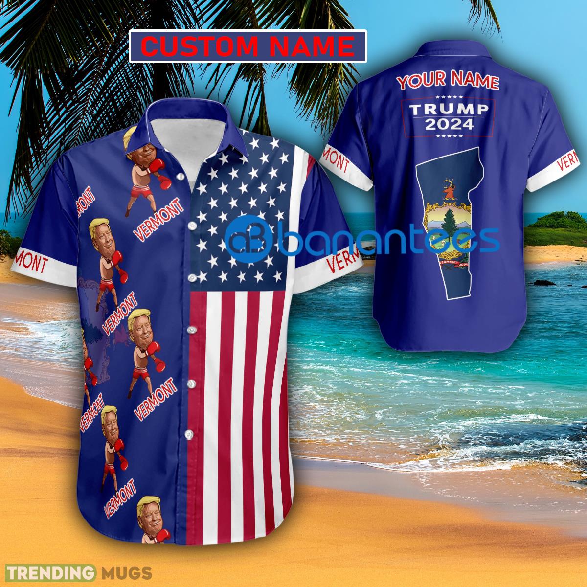 Trump 2024 Boxing Vermont Usa Flag Hawaiian Shirt Trending Custom Name Gift - Trump 2024 Boxing Vermont Usa Flag Hawaiian Shirt Trending Custom Name Gift Trump 2024 Boxing Vermont Usa Flag Hawaiian Shirt Trending Custom Name Gift - Trump 2024 Boxing Vermont Usa Flag Hawaiian Shirt Trending Custom Name Gift