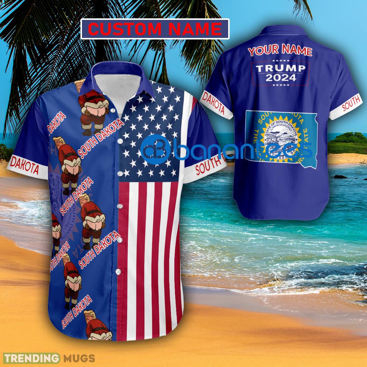 Trump 2024 Butt Up South Dakota Usa Flag Hawaiian Shirt Trending Custom Name Gift - Trump 2024 Butt Up South Dakota Usa Flag Hawaiian Shirt Trending Custom Name Gift Trump 2024 Butt Up South Dakota Usa Flag Hawaiian Shirt Trending Custom Name Gift - Trump 2024 Butt Up South Dakota Usa Flag Hawaiian Shirt Trending Custom Name Gift