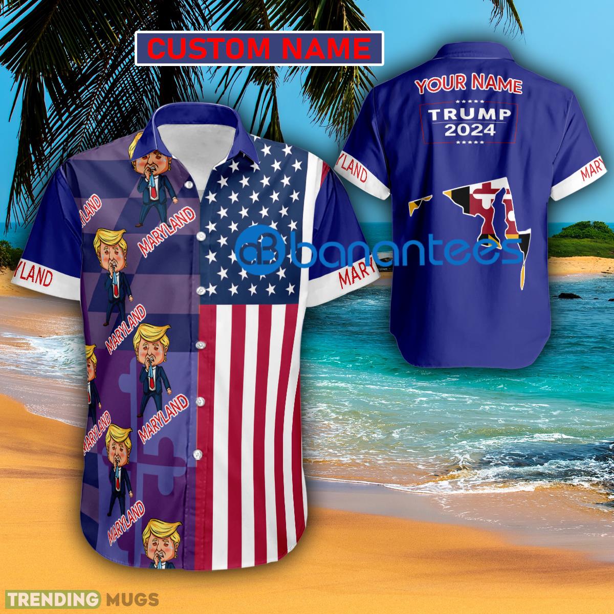 Trump 2024 Cry Maryland Usa Flag Hawaiian Shirt Trending Custom Name Gift - Trump 2024 Cry Maryland Usa Flag Hawaiian Shirt Trending Custom Name Gift Trump 2024 Cry Maryland Usa Flag Hawaiian Shirt Trending Custom Name Gift - Trump 2024 Cry Maryland Usa Flag Hawaiian Shirt Trending Custom Name Gift