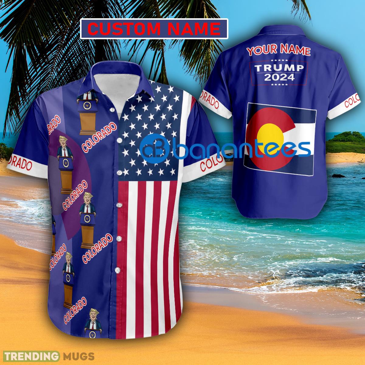 Trump 2024 Happy Colorado Usa Flag Hawaiian Shirt Trending Custom Name Gift - Trump 2024 Happy Colorado Usa Flag Hawaiian Shirt Trending Custom Name Gift Trump 2024 Happy Colorado Usa Flag Hawaiian Shirt Trending Custom Name Gift - Trump 2024 Happy Colorado Usa Flag Hawaiian Shirt Trending Custom Name Gift