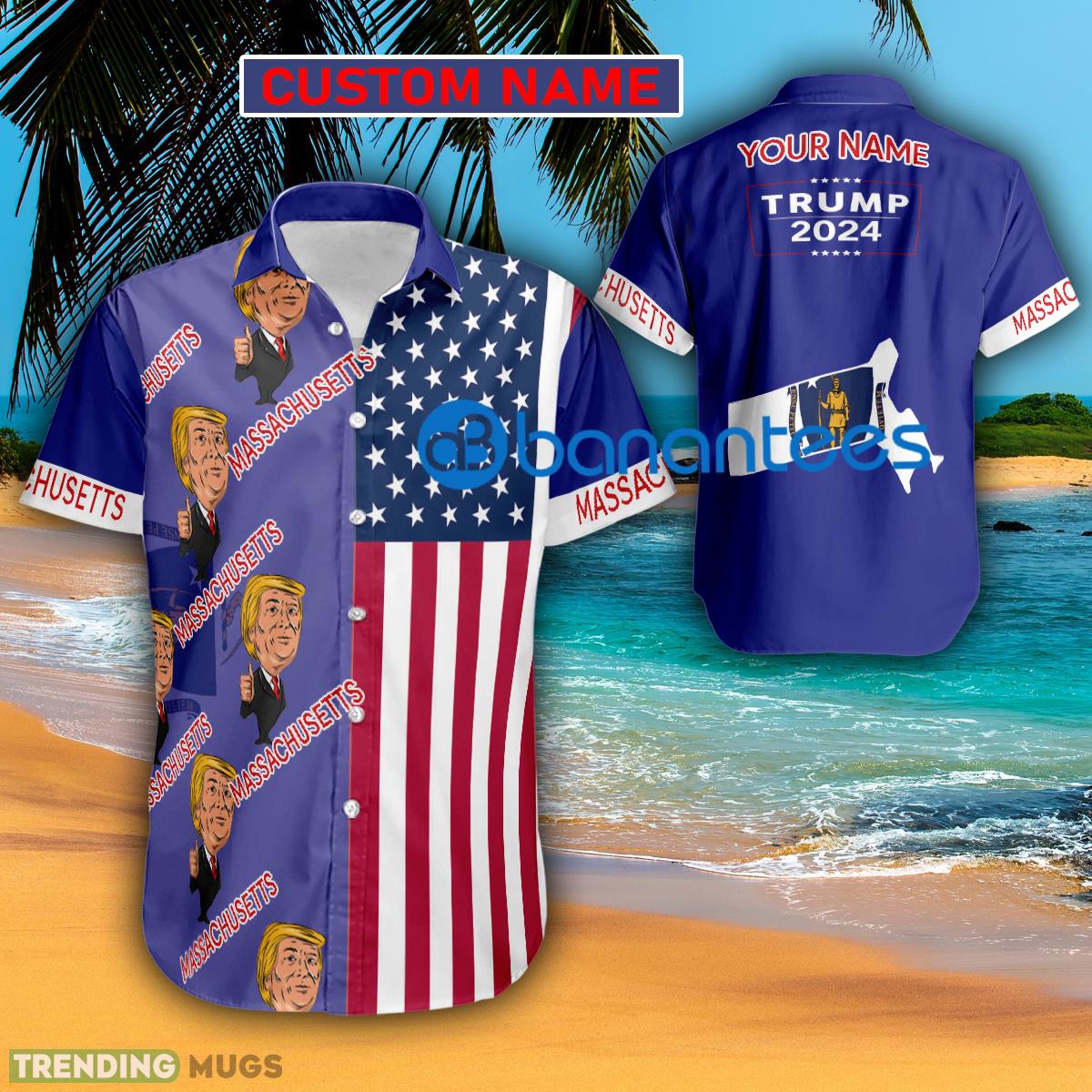 Trump 2024 Like Massachusetts Usa Flag Hawaiian Shirt Trending Custom Name Gift - Trump 2024 Like Massachusetts Usa Flag Hawaiian Shirt Trending Custom Name Gift Trump 2024 Like Massachusetts Usa Flag Hawaiian Shirt Trending Custom Name Gift - Trump 2024 Like Massachusetts Usa Flag Hawaiian Shirt Trending Custom Name Gift