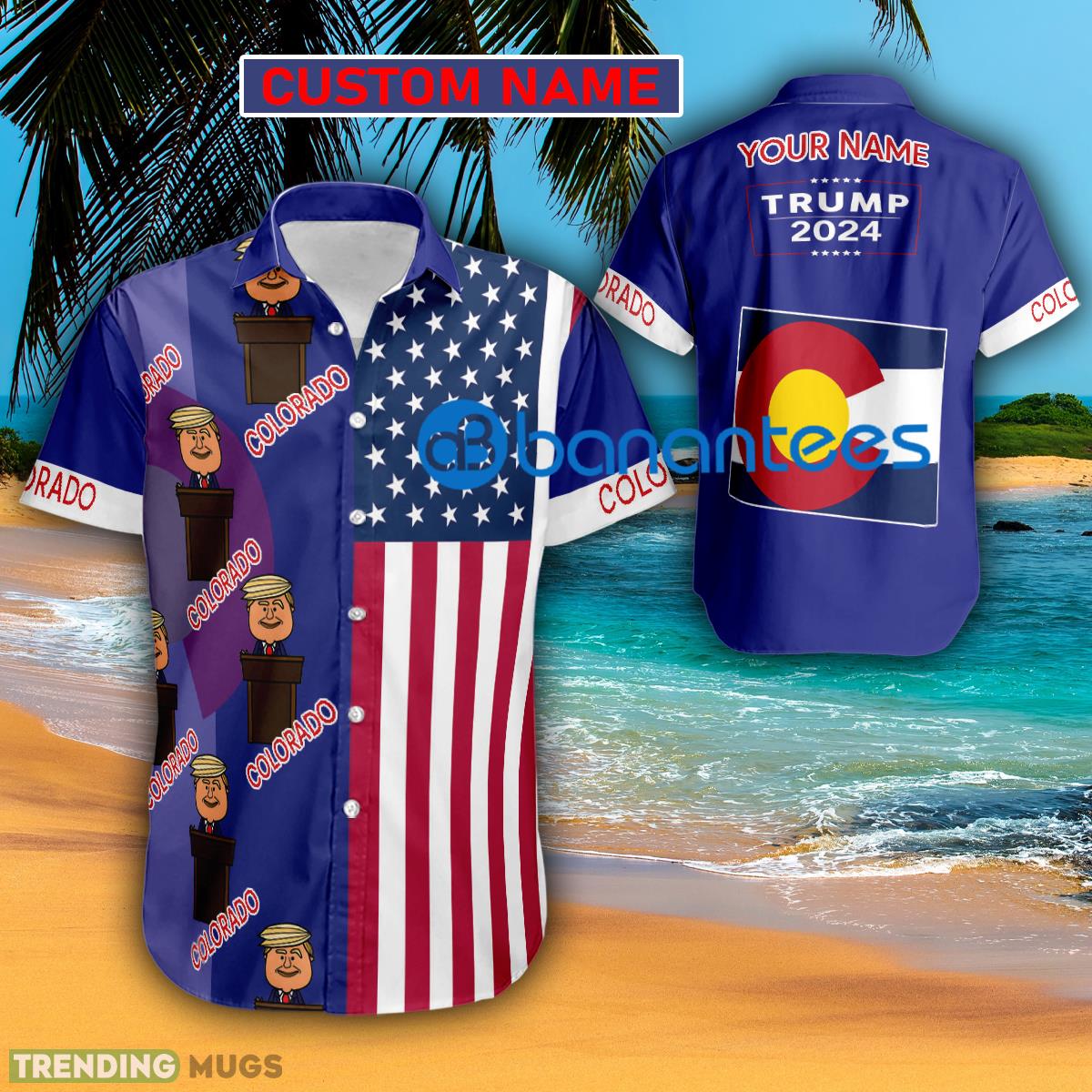 Trump 2024 Podium Colorado Usa Flag Hawaiian Shirt Trending Custom Name Gift - Trump 2024 Podium Colorado Usa Flag Hawaiian Shirt Trending Custom Name Gift Trump 2024 Podium Colorado Usa Flag Hawaiian Shirt Trending Custom Name Gift - Trump 2024 Podium Colorado Usa Flag Hawaiian Shirt Trending Custom Name Gift