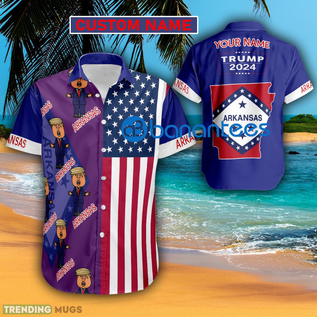 Trump 2024 Present Arkansas Usa Flag Hawaiian Shirt Trending Custom Name Gift - Trump 2024 Present Arkansas Usa Flag Hawaiian Shirt Trending Custom Name Gift Trump 2024 Present Arkansas Usa Flag Hawaiian Shirt Trending Custom Name Gift - Trump 2024 Present Arkansas Usa Flag Hawaiian Shirt Trending Custom Name Gift