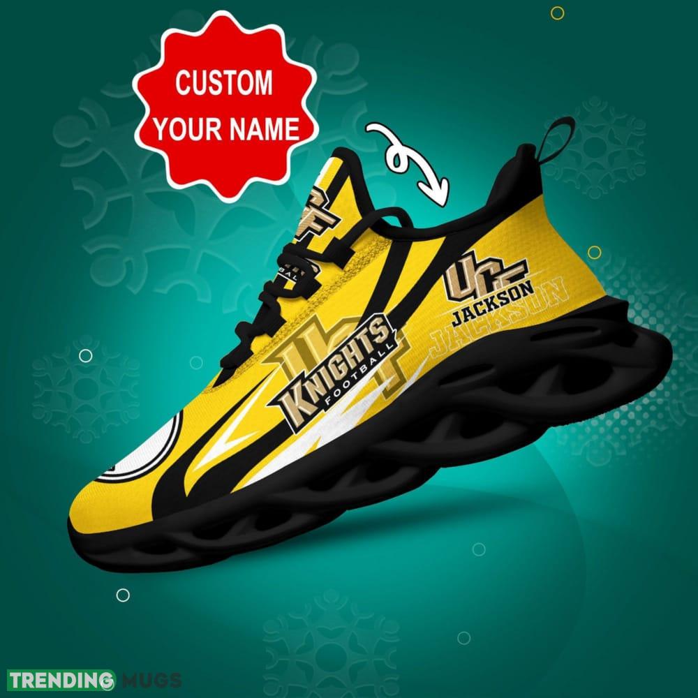 UCF Knights Logo Line Pattern Custom Name 3D Max Soul Sneaker Shoes - UCF Knights Logo Line Pattern Custom Name 3D Max Soul Sneaker Shoes_1
