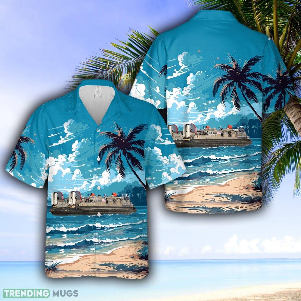 US Navy Landing Craft Air Cushion LCAC-2 Hawaiian Shirt - US Navy Landing Craft Air Cushion LCAC-2 Hawaiian Shirt US Navy Landing Craft Air Cushion LCAC-2 Hawaiian Shirt - US Navy Landing Craft Air Cushion LCAC-2 Hawaiian Shirt