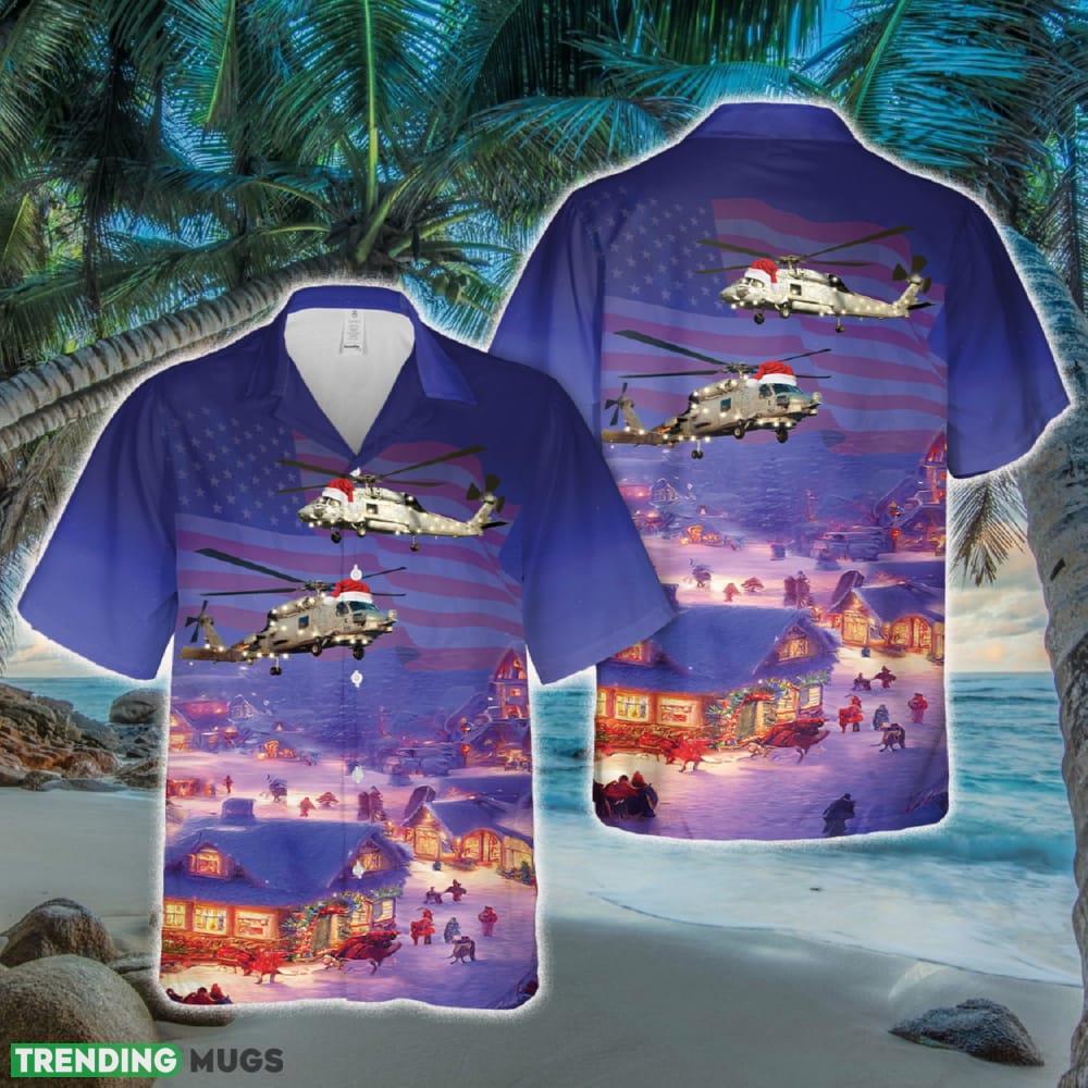 US Navy MH-60 Seahawk Christmas Hawaiian Shirt - US Navy MH-60 Seahawk Christmas Hawaiian Shirt US Navy MH-60 Seahawk Christmas Hawaiian Shirt - US Navy MH-60 Seahawk Christmas Hawaiian Shirt