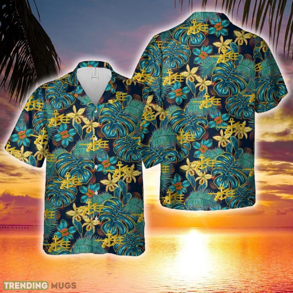 US Navy Underwater Demolition Badge Hawaiian Shirt - US Navy Underwater Demolition Badge Hawaiian Shirt US Navy Underwater Demolition Badge Hawaiian Shirt - US Navy Underwater Demolition Badge Hawaiian Shirt
