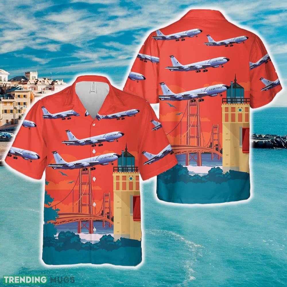 USAF 920th Air Refueling Squadron Boeing KC-135A Stratotanker Hawaiian Shirt - USAF 920th Air Refueling Squadron Boeing KC-135A Stratotanker Hawaiian Shirt