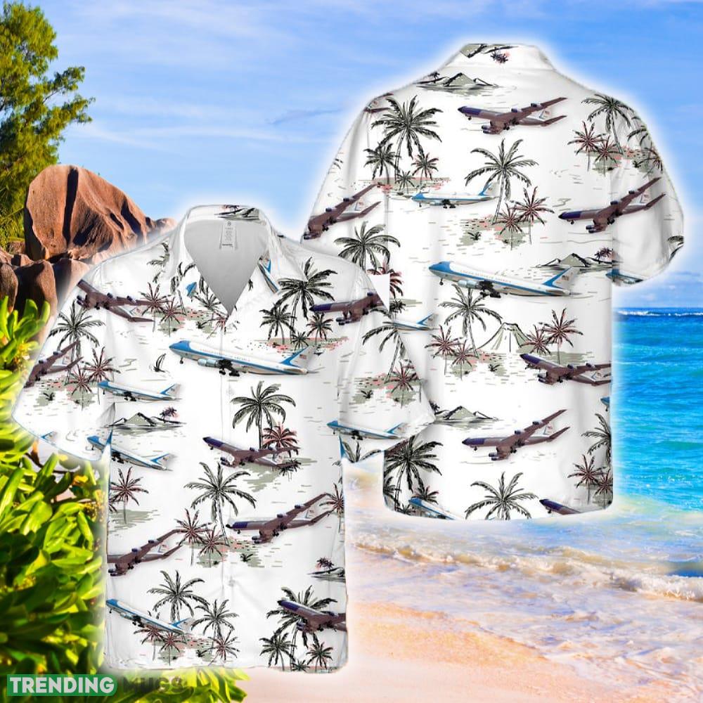 USAF Boeing VC-137B Hawaiian Shirt - USAF Boeing VC-137B Hawaiian Shirt USAF Boeing VC-137B Hawaiian Shirt - USAF Boeing VC-137B Hawaiian Shirt