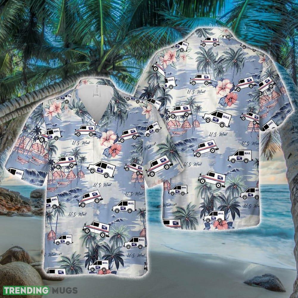USPS Mail Hawaiian Shirt - USPS Mail Hawaiian Shirt USPS Mail Hawaiian Shirt - USPS Mail Hawaiian Shirt