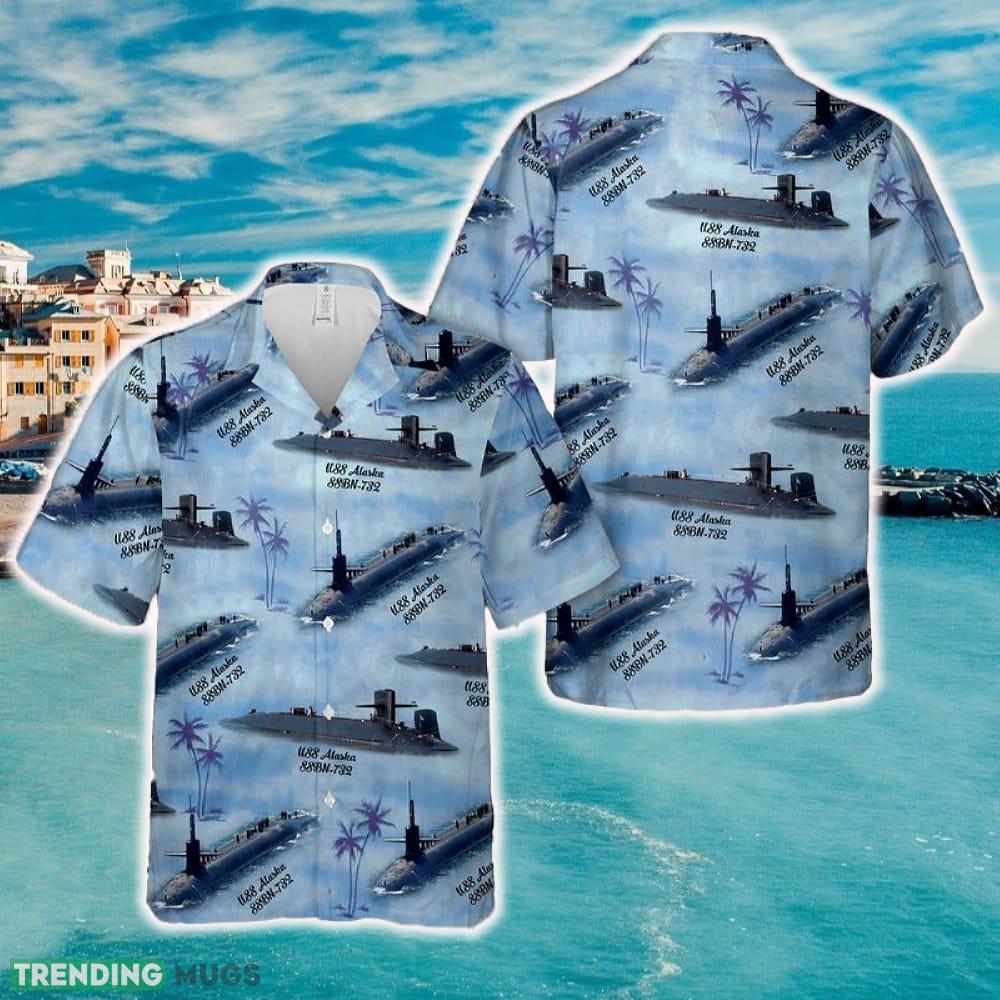 USS Alaska Ballistic Missile Submarine Hawaiian Shirt - USS Alaska Ballistic Missile Submarine Hawaiian Shirt USS Alaska Ballistic Missile Submarine Hawaiian Shirt - USS Alaska Ballistic Missile Submarine Hawaiian Shirt