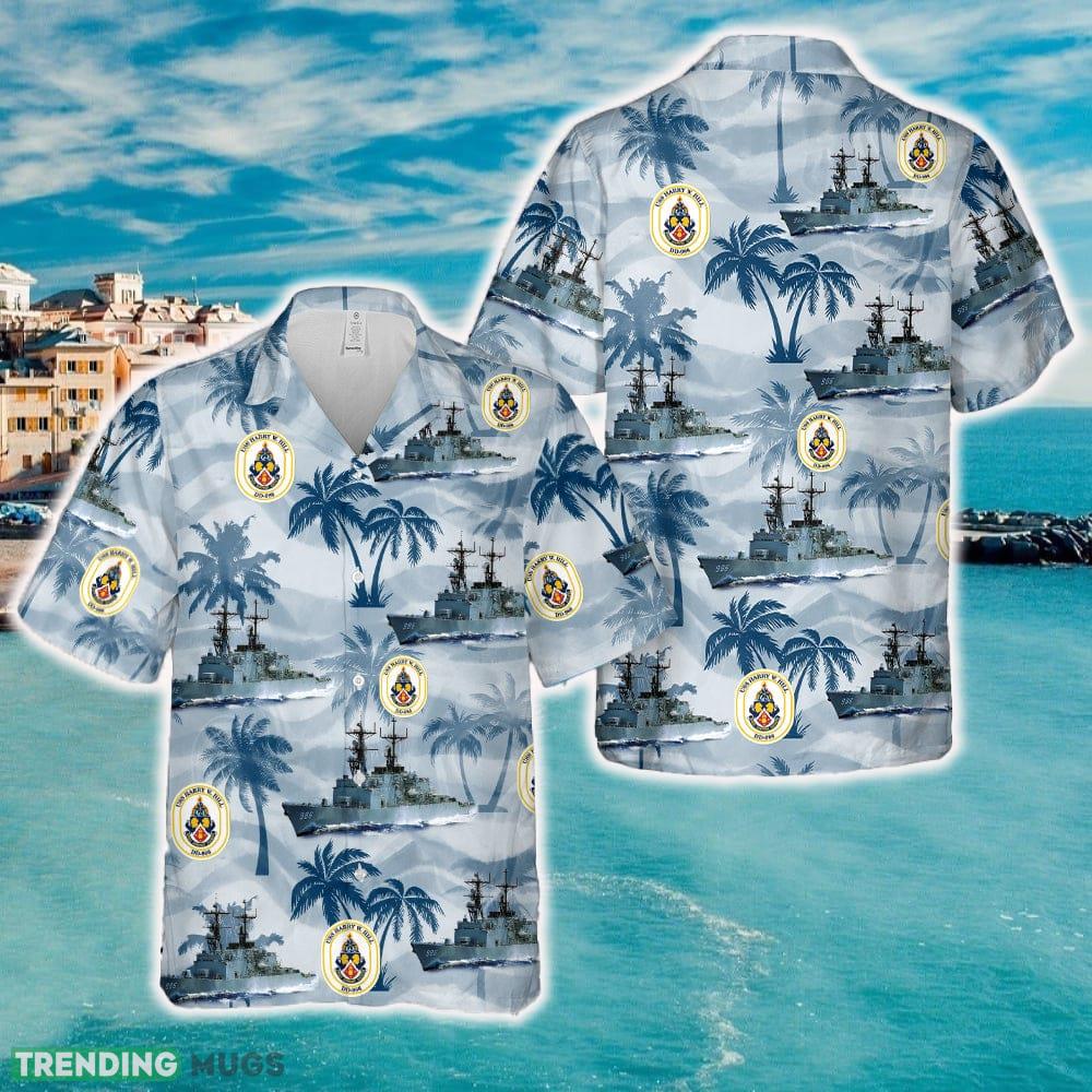 USS Harry W Hill DD-986 Hawaiian Shirt - USS Harry W Hill DD-986 Hawaiian Shirt USS Harry W Hill DD-986 Hawaiian Shirt - USS Harry W Hill DD-986 Hawaiian Shirt