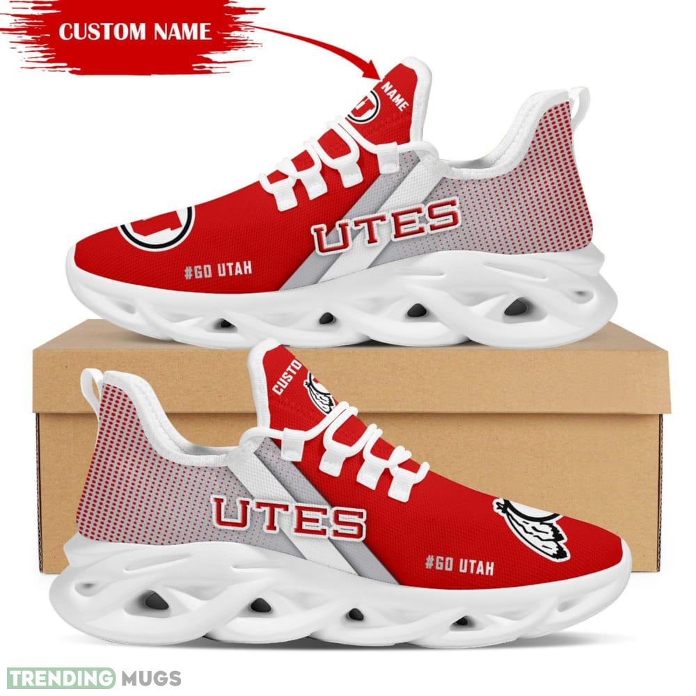 Utah Utes Logo Custom Name Pattern 3D Max Soul Sneaker Shoes - Utah Utes Logo Custom Name Pattern 3D Max Soul Sneaker Shoes_1 Utah Utes Logo Custom Name Pattern 3D Max Soul Sneaker Shoes - Utah Utes Logo Custom Name Pattern 3D Max Soul Sneaker Shoes_1