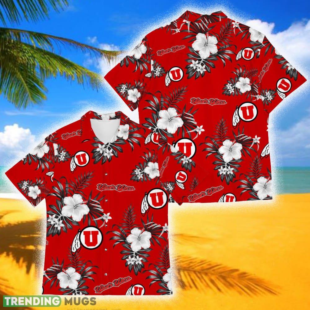 Utah Utes Sport Tropical 3D Hawaiian Shirt For Fans Men And Women Gift - Utah Utes Sport Tropical 3D Hawaiian Shirt For Fans Men And Women Gift
