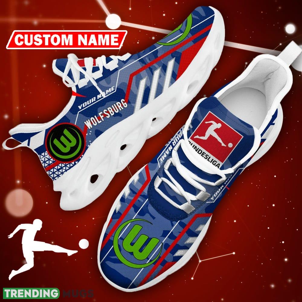 VfL Wolfsburg Logo Chunky Sneakers Camo Blue Max Soul Shoes Custom Name - VfL Wolfsburg Logo Camo Chunky Sneakers Triangle Pattern Max Soul Shoes Photo 17 VfL Wolfsburg Logo Chunky Sneakers Camo Blue Max Soul Shoes Custom Name - VfL Wolfsburg Logo Camo Chunky Sneakers Triangle Pattern Max Soul Shoes Photo 17