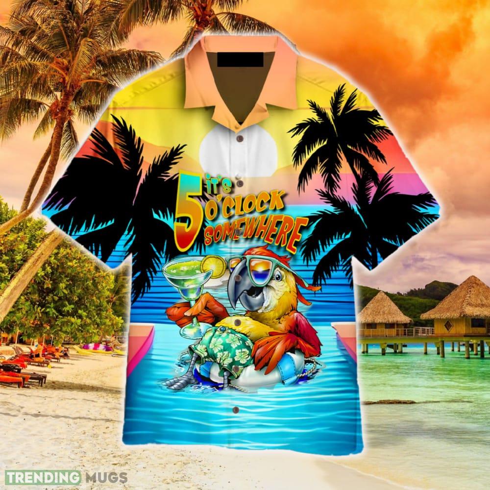 Vintage It's 5 O'clock Hawaiian Shirt Summer For Men And Women Hawaiian Shirt Vintage It's 5 O'clock Hawaiian Shirt Summer For Men And Women - Vintage It's 5 O'clock Hawaiian Shirt Aloha For Men And Women_1
