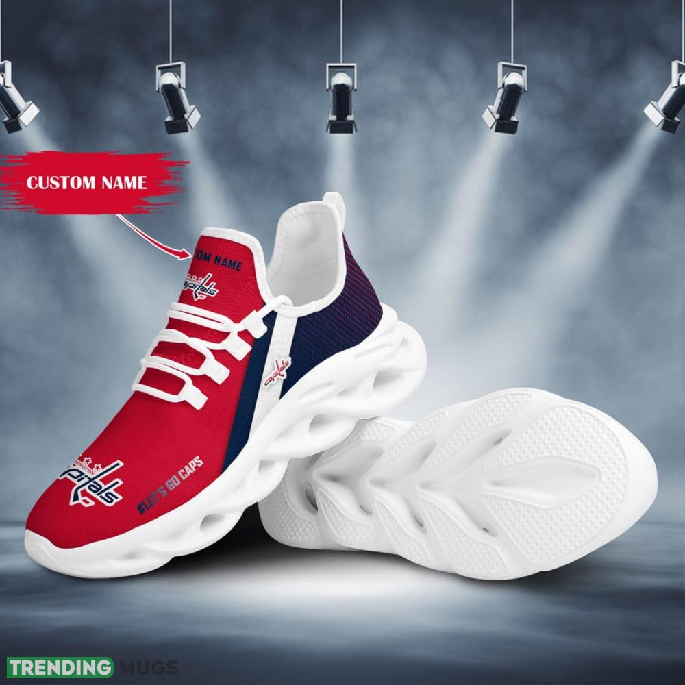 Washington Capitals Logo Pattern Custom Name 3D Max Soul Sneaker Shoes In Red Blue - Washington Capitals Logo Pattern Custom Name 3D Max Soul Sneaker Shoes In Red Blue_1 Washington Capitals Logo Pattern Custom Name 3D Max Soul Sneaker Shoes In Red Blue - Washington Capitals Logo Pattern Custom Name 3D Max Soul Sneaker Shoes In Red Blue_1